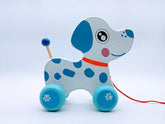 Wooden Pull-Along  Dog | Engaging Toy for Imaginative Play